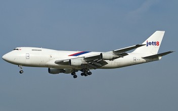 Jett8 Airlines Cargo Boeing 747-200SF